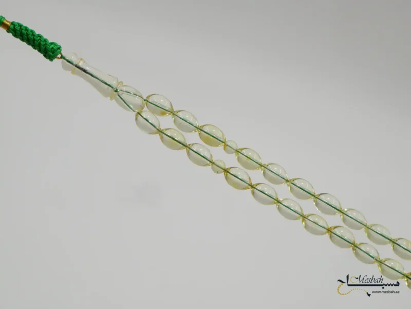 مسباح كهرمان شفاف