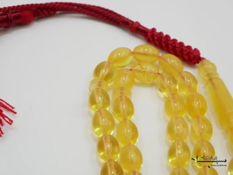 مسباح كهرمان شفاف