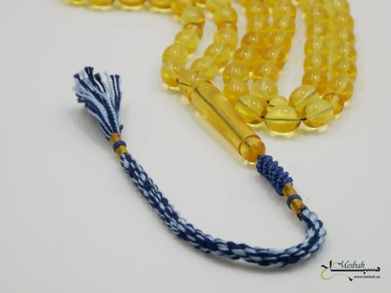 مسباح كهرمان شفاف