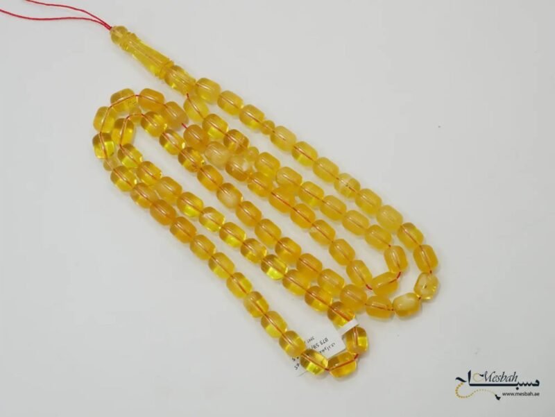 مسباح كهرمان شفاف