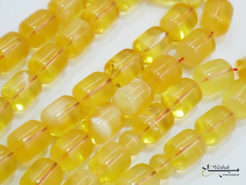 مسباح كهرمان شفاف