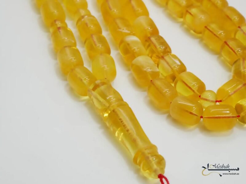مسباح كهرمان شفاف
