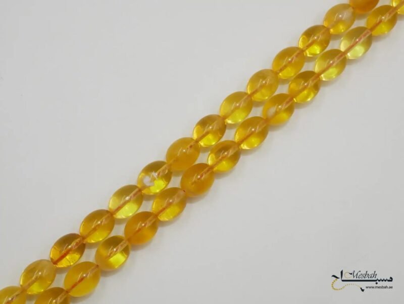 مسباح كهرمان شفاف